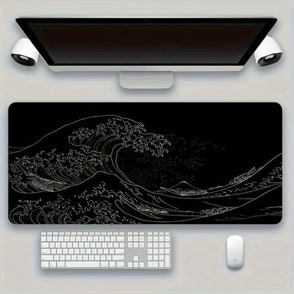 1PC Large Mouse Pads For Desk, Gaming Mouse Pad, Mouse Pad with Stitched Edges and Non-Slip Rubber Base, Extended Mouse Pad