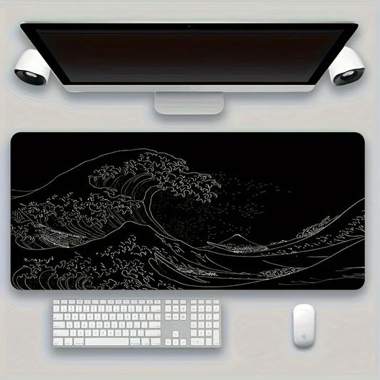 1PC Large Mouse Pads For Desk, Gaming Mouse Pad, Mouse Pad with Stitched Edges and Non-Slip Rubber Base, Extended Mouse Pad