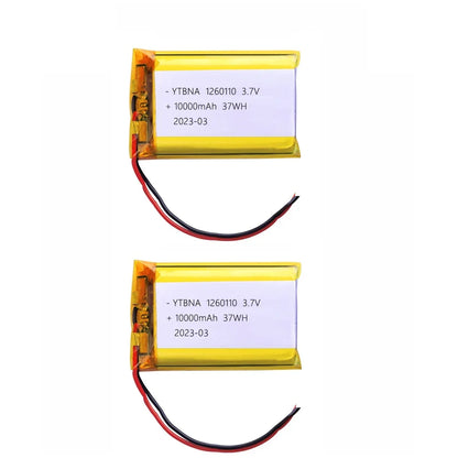 3.7V 10000mAh 1260110 Polymer Lithium Battery/lithium Ion Battery for Power Bank,GPS,100% Real Capacity