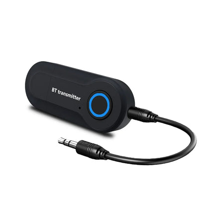 USB Bluetooth 5.0 Audio Transmitter 3.5MM AUX RCA Stereo Wireless Adapter Dongle For PC TV Car Headphones