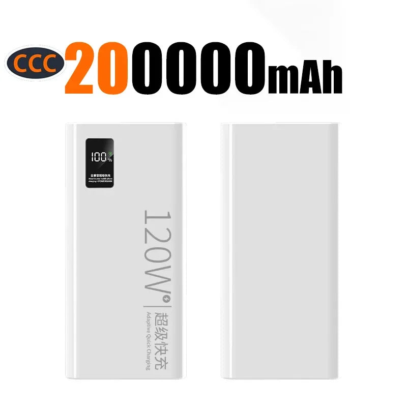 Oneplus 120W 500000mAh Power Bank Digital Display Super Fast Charging Portable With Large Capacity And Super Fast Charging Speed