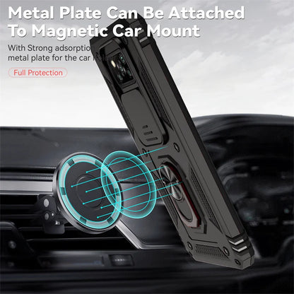 For Xiaomi Poco X3 Pro Case Magnetic Ring Holder Armor Cases For Poko Poxo Pocco Little X 3 NFC X3Pro Slide Camera Protect Cover