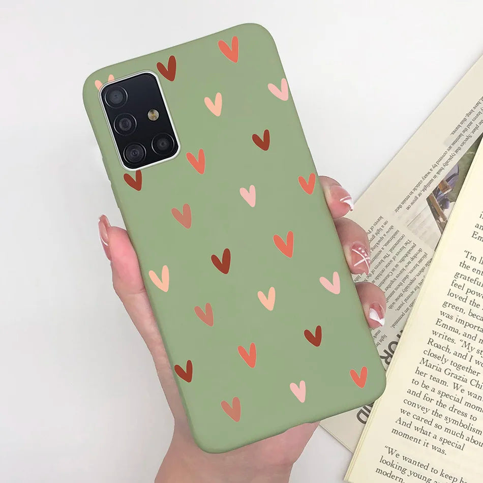 For Samsung Galaxy A51 Case Cover Soft Silicone TPU Bumper Phone Case for Samsung A31 A71 A515 A515F A 71 51 31 Coque Funda Capa