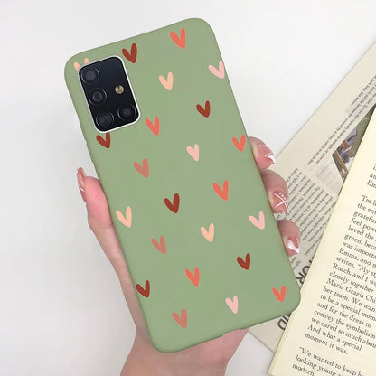For Samsung Galaxy A51 Case Cover Soft Silicone TPU Bumper Phone Case for Samsung A31 A71 A515 A515F A 71 51 31 Coque Funda Capa