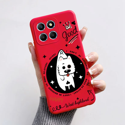 For Honor X6 5G Case VNE-LX1 VNE-LX2 VNE-LX3 Phone Cover Popular Astronaut Soft Funda For Honor X8 TFY-LX1 HonorX8 Bumper Coque