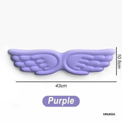 Mousepad Ergonomic Angel Keyboard Wrist Rest and Mouse Pad Set Reduce Wrist Pain for Office and Gaming Use