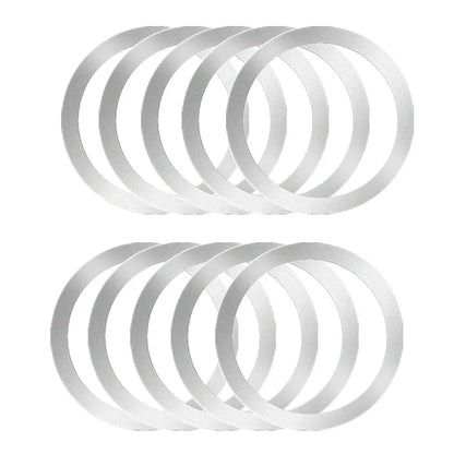 1-10PCSUniversal Strong Magnetic Ring Plate for MagSafe Wireless Charger 3M Adhesive Iron Sheet Sticker Car Phone Holder Mount