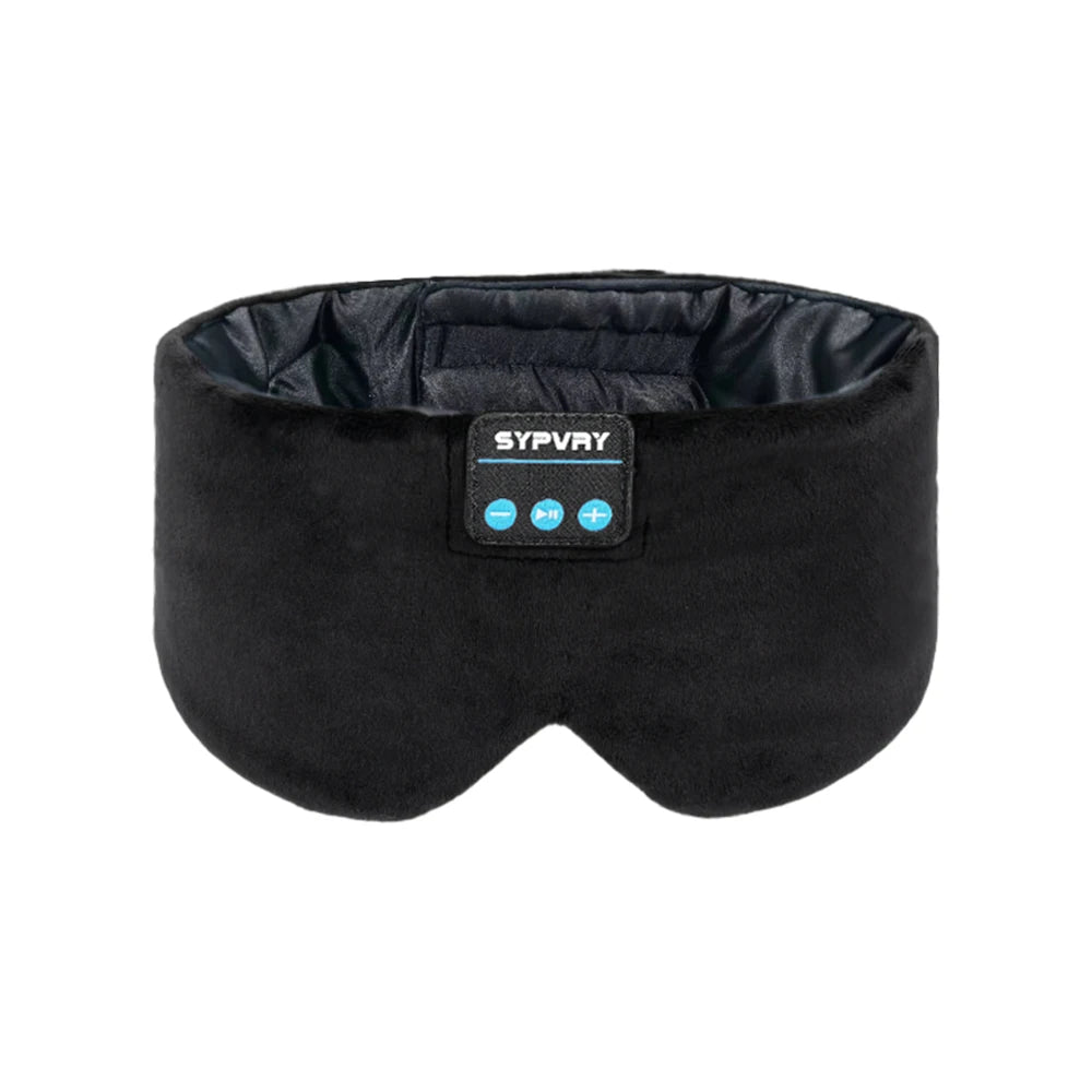 Sleeping Headphones Bluetooth Eye Mask for Women Men, Wireless Music Blackout Masks for Side Sleepers Insomnia Travel Gift