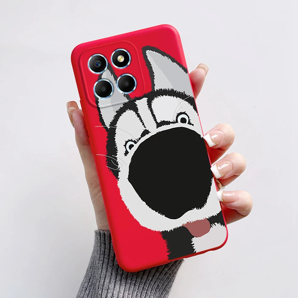 For Honor X6 5G Case VNE-LX1 VNE-LX2 VNE-LX3 Phone Cover Popular Astronaut Soft Funda For Honor X8 TFY-LX1 HonorX8 Bumper Coque