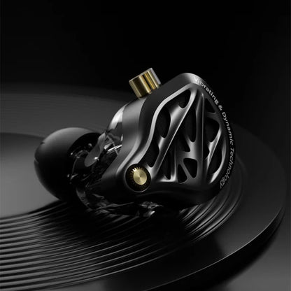 KZ-Vibe X Headphones HIFI Dynamic Wired Headset Ergonomics HM Curve Tuning Customized Headphones Gifts