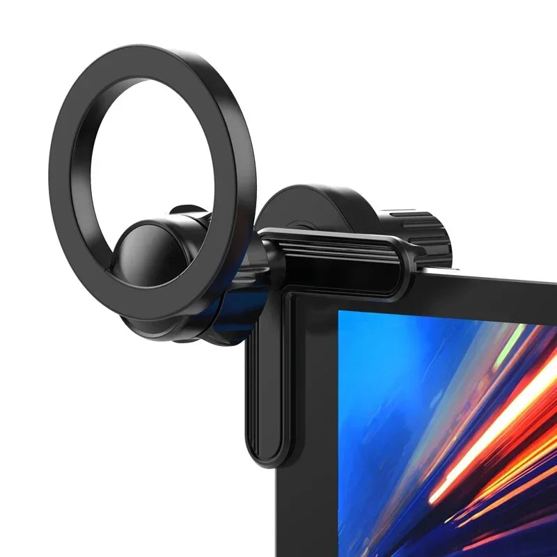 Universal Magnetic Phone Holder for Car Display Screen 360 Degree Rotation Strong Magnet Car Mount for iPhone 15 MagSafe Xiaomi