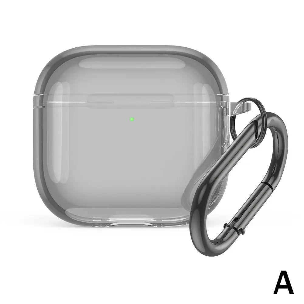 Earphone Protective Cover For Apple AirPods 4 2024 Charging Case Cover Transparent TPU Shockproof Wireless