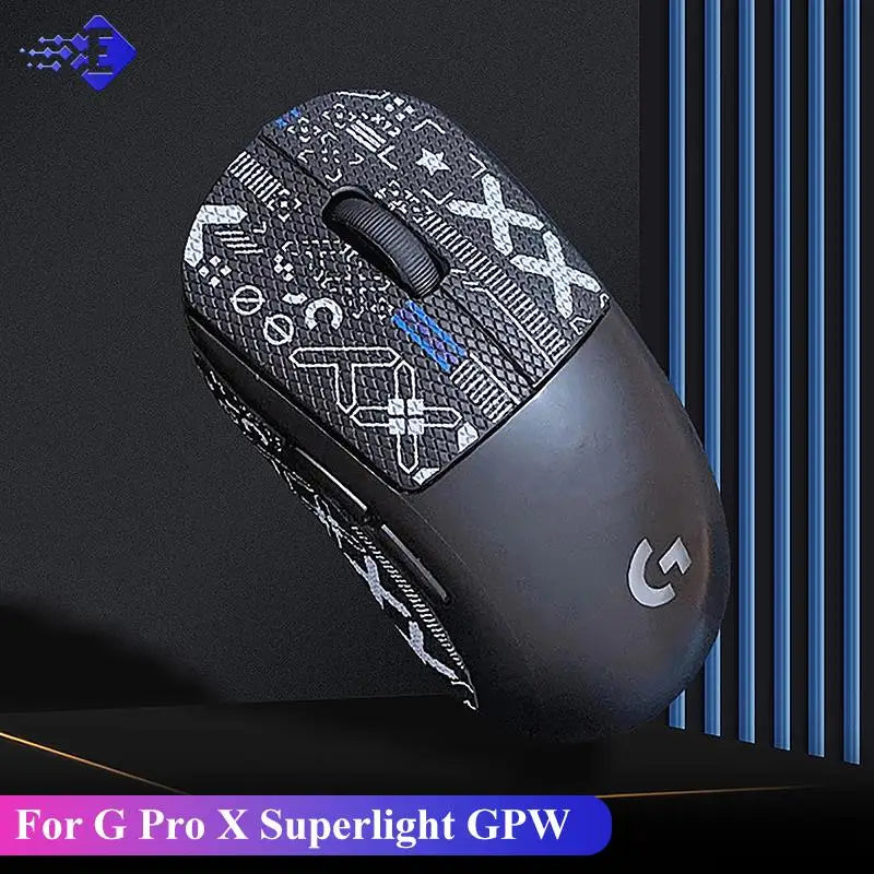 Mouse Grip Tape Skate Handmade Sticker Non Slip Lizard Skin Suck Sweat For Logitech G Pro X Superlight Gpw Wireless No Mouse