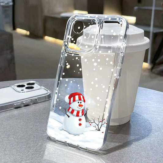 Merry Christmas Tree Santa Claus Phone Case For IPhone 17 Air 16 16E 15 14 Plus 13 12 11 Pro Max Case X XS XR 7 8 Plus Cover