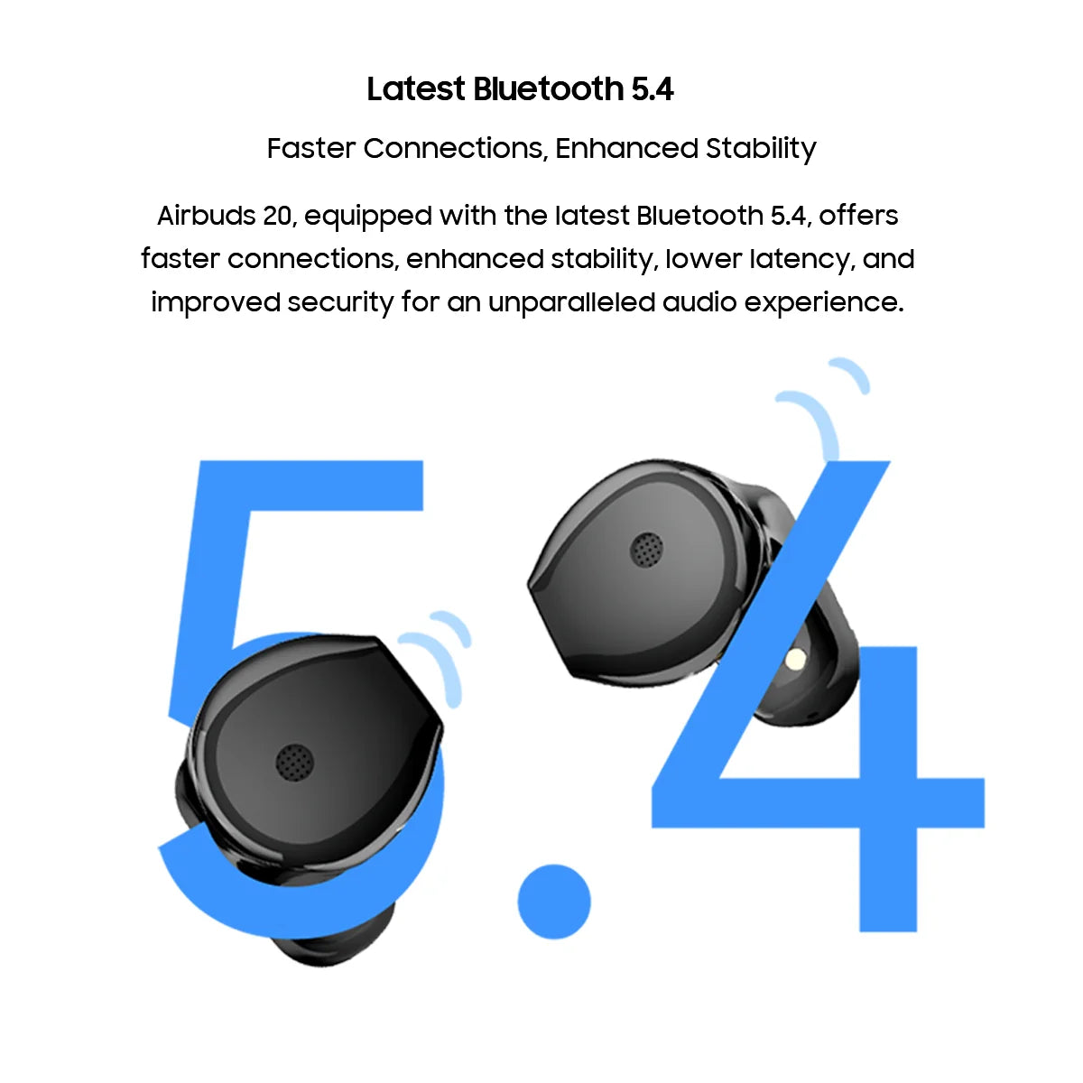 Blackview Airbuds 20 Headset Wireless Headphones TWS Sports Air Conduction Bass ENC Earphones TWS With Mic 400mAh