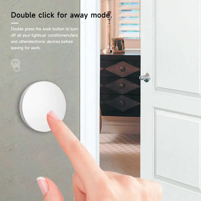 Zigbee3.0 2MQTT Smart Button Scene Switch Wireless Remote One Key Controller Smart Home Automation Scenario For Alexa Google