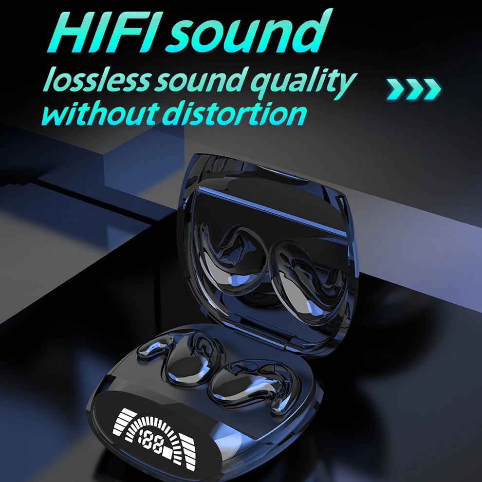 KEBIDUMEI Sleep Earbuds Bluetooth 5.3 Invisible Earphones Noise Reduction Wireless Headsets HiFi Stereo Sports Headphones