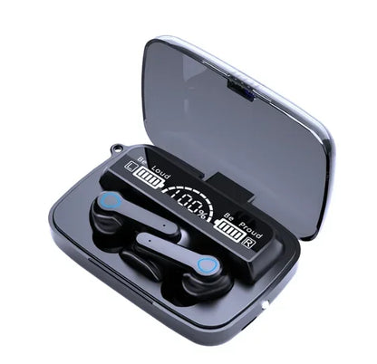 M19 headset TWS Earphone Intelligente Touch Control Wireless Bluetooth-compatible Headphones Waterproof LED Display With Mic