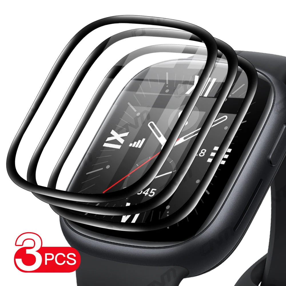 20D Screen Protector for Honor Watch 4 Flexible Soft Anti-scratch Protective Film Honor Watch4 Full Coverage Film Accessories