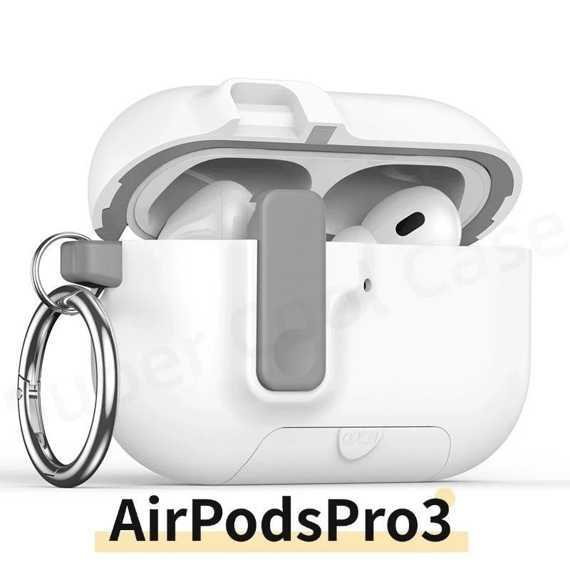 for AirPods Pro 3 Case Phone Holder Protective Cover For AirPods Pro 3rd Generation with Cleaner Kit Air pods Pro 3 Accessories