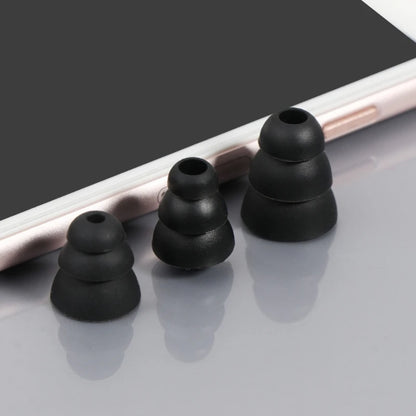 in-Ear Headphones Ear Tips Triple Flange Earpads Perfectly Fits for Earphones with Inner Hole from 3.8mm-4.5mm 896C