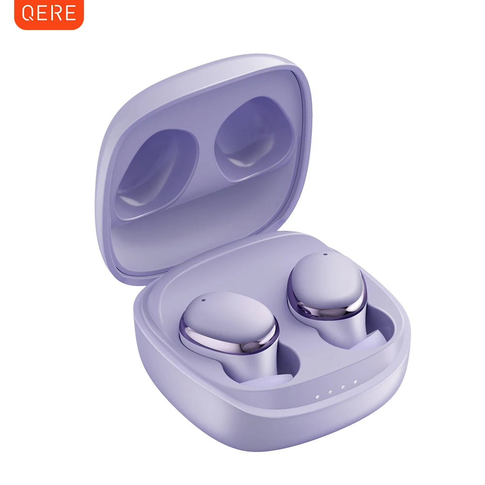 Wireless Headphones,QERE E30,NEW TWS Bluetooth 5.3,HD Microphone,HIFI Earphones,13mm Driver,Low Latency gaming waterproof Earbud
