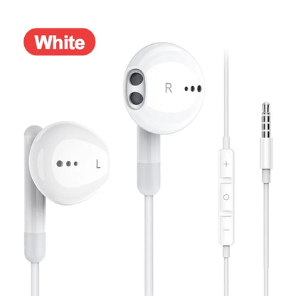 Type-C Wired Headphones  For Samsung Galaxy S24 S23 S22 3.5MM in-Ear Headphone A53 A52 Note 20 USB-C Earphone  HiFi Bass Stereo