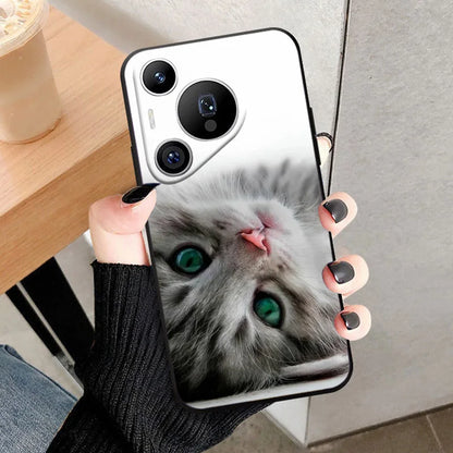 For HUAWEI Pura 70 Ultra Case Cool Lion TPU Back Cover For HUAWEI Pura 70 Pro Plus Soft Silicone Phone Case Pura70 Funda Coque