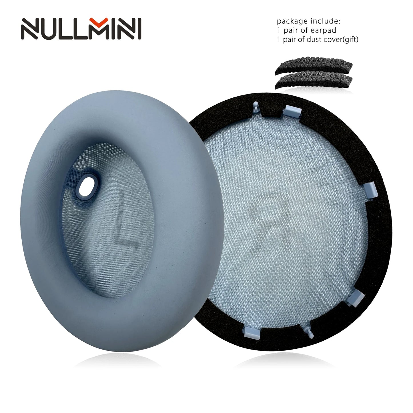 NullMini Replacement Earpads for Anker Soundcore Space One, S1, S-1 Headphones Headband Ear Cushion Earmuff Sleeve Headset