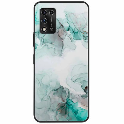 For ZTE Libero 5G II Case Marble Soft Silicone Protective Back Covers for ZTE Libero 5G III A202ZT 2022 5GIII Flower Coque TPU