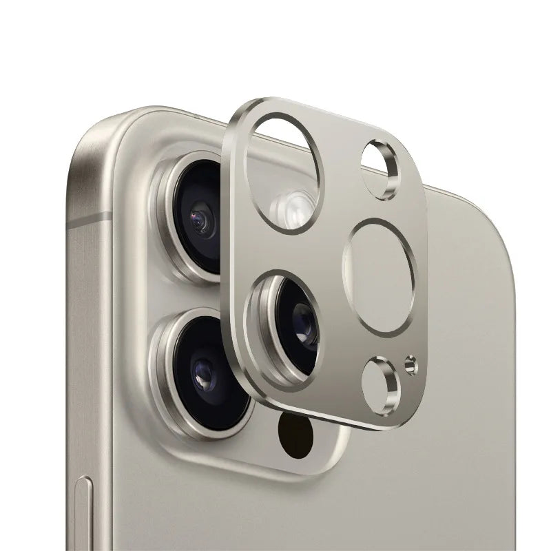 1pcs Metal Rear Camera Lens Protector for iPhone 15 Pro Max 15Plus 15Pro Aluminum Lens Cover Screen Protector Lens Ring Case