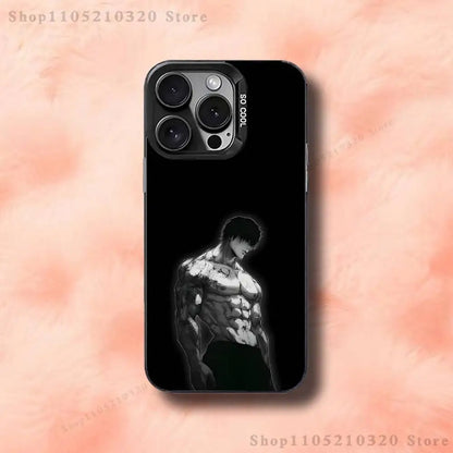 Toji Fushiguro J-Jujutsu Phone Case For iPhone 17,16,15,14,13,12,11,Pro,Max,Plus,E,Air,Mini Black Tpu Cover