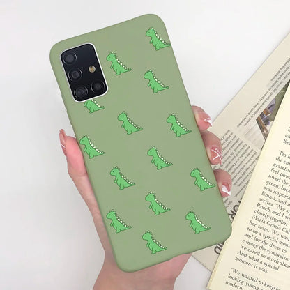 For Samsung Galaxy A51 Case Cover Soft Silicone TPU Bumper Phone Case for Samsung A31 A71 A515 A515F A 71 51 31 Coque Funda Capa