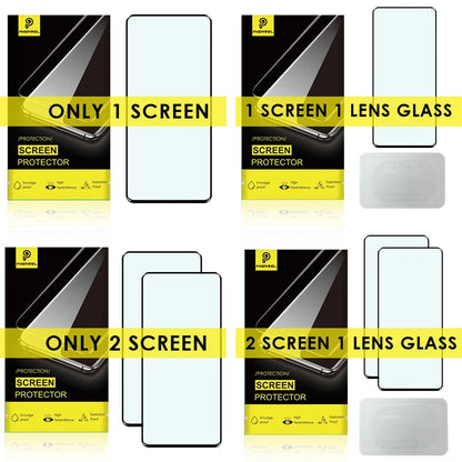 Oleophobic Protective Glass For Oneplus 15T, 15R Anti Explosion Tempered Glass Screen Protector