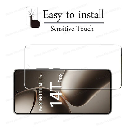 5PCS Screen Protector For Xiaomi 14T Pro 13 14 HD Tempered Glass For Xiaomi 14T 13T 12T 11T 10T Pro 11 12 Lite 5G 9H Clear Film