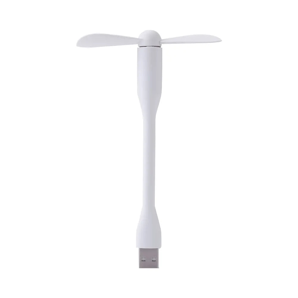 Mini USB Fan Flexible Bendable Fan For Power Bank Laptop PC AC Charger Portable Hand Fan For Computer Summer Gadget