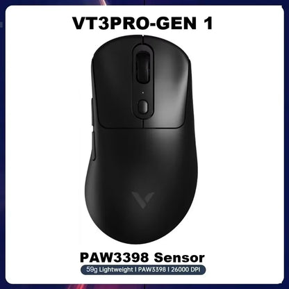 Rapoo VT3 GEN-2 Wireless Gaming Mouse 53g Lightweight 8KHz Polling Rate 26000DPI 10 Programmable Buttons Optical Sensor