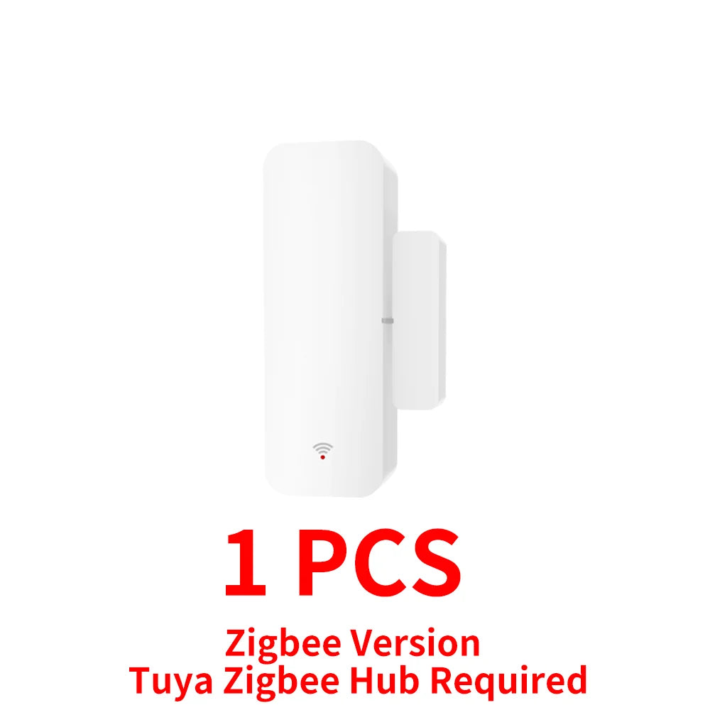 Tuya WiFi Zigbee Door Sensor Contact Sensor Open Closed Detector Smart Home Alarm Security Protection Work with Aleax Smart Life