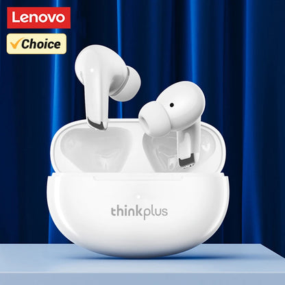 Lenovo LP5 Wireless Bluetooth Earbuds Stereo HiFi Music Earphones Headphones Sports Waterproof TWS Headset With Mic Earbuds New