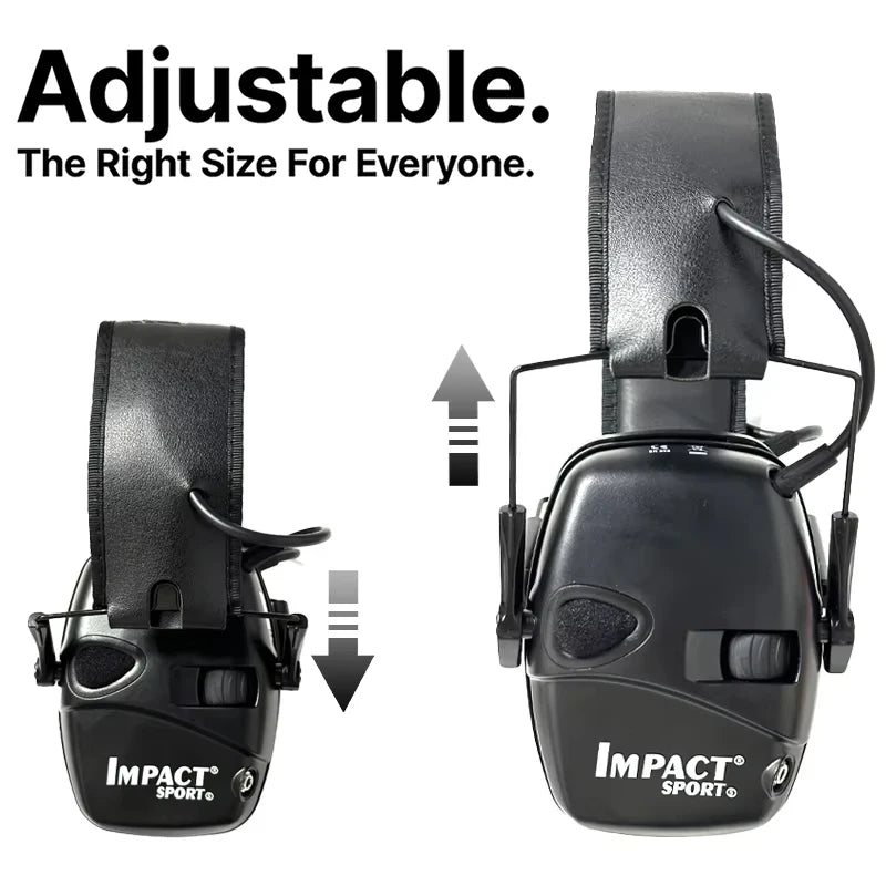SALE!Earmuffs Active Headphones with Case for Shooting Electronic Hearing protection Headset Noise Reduction hunting headphone