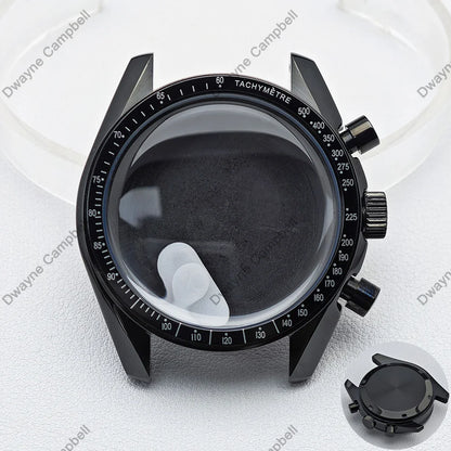 39.7mm Men's watches metal case FIT VK63 movement case watch accessories watch parts Fits 20mm strap Watch Box
