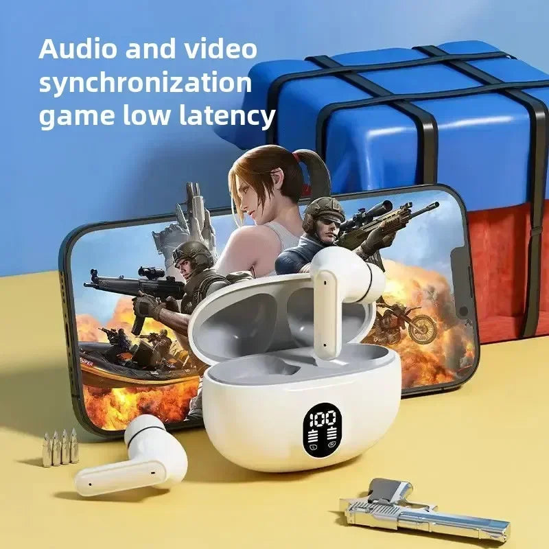 Original 895B TWS Wireless Headphones Game Bluetooth Headphones with Microphone Noise Reduction High Fidelity Bass Earphones
