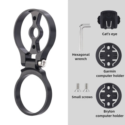 DOMEN Bicycle Computer Holder Bike Stopwatch Mount Adjustable Stem Top Cap Computer Holder For Garmin Bryton Cateye Wahoo