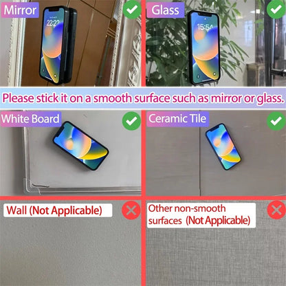 2PCS Hands Free Silicone Suction Phone Case Strong Adhesive Stand for IPhone 15 14 13 12 Pro Max Plus Samsung S24 S23 Back Cover