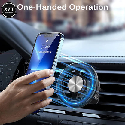 For MagSafe Car Mount New Magnetic Phone Holder Universal Stand Air Vent Mobile Phone Clip GPS Bracket For iPhone 14/13/12ProMax