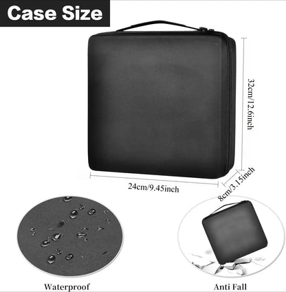 15 Slots Watch Box /Men Watch Display Storage Case Fits All Wristwatches and Smart Watches Up To 42mm Watch Case