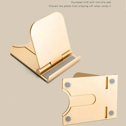 Universal Mobile Phone Holder Desktop Tablet Holder for Adjustable Foldable Cell Phone Desk Stand