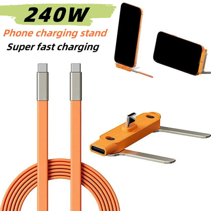 240w Mobile Phone Charging Stand Foldable Fast Charging Portable Phone Stand Suitable For Headphones Laptops Gaming Consoles