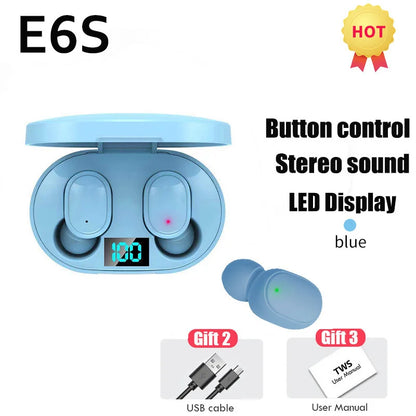 Wireless Headphones Bluetooth 5.1 Headset Noise Cancelling Headband Sport Running Earbuds Earphones With Mic For iPhone Xiaomi