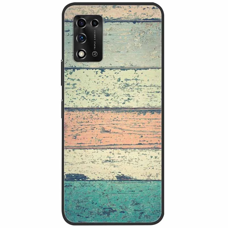 For ZTE Libero 5G II Case Marble Soft Silicone Protective Back Covers for ZTE Libero 5G III A202ZT 2022 5GIII Flower Coque TPU